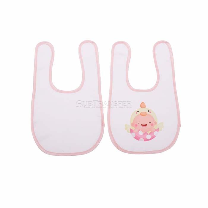 Sublimation Baby bib with Velcro
