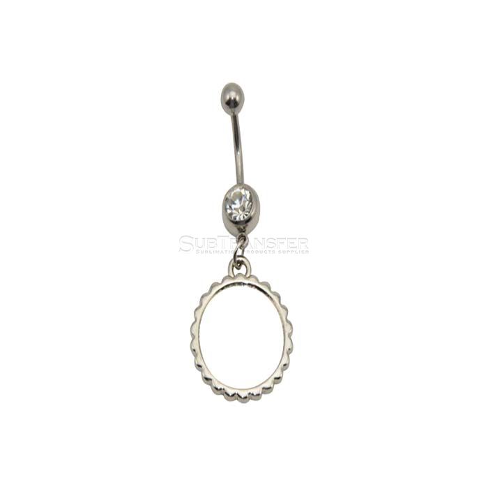 Sublimation Round Belly Button Ring