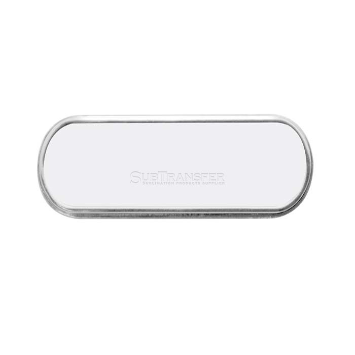 Oval Sublimation Name Badge