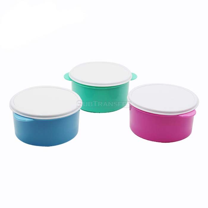 Round Sublimation Lunch Box