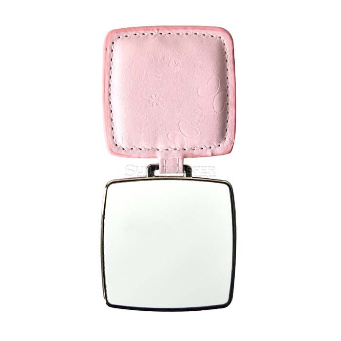 Sublimation Mirror with Leather Case Square