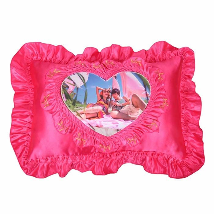 Sublimation Colored Pillow Case Roseo Pink Color