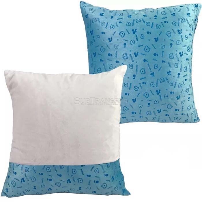 Blue Sublimation Pillowcase