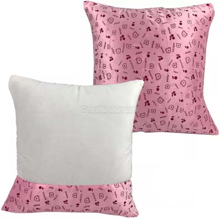 Pink Sublimation Pillowcase