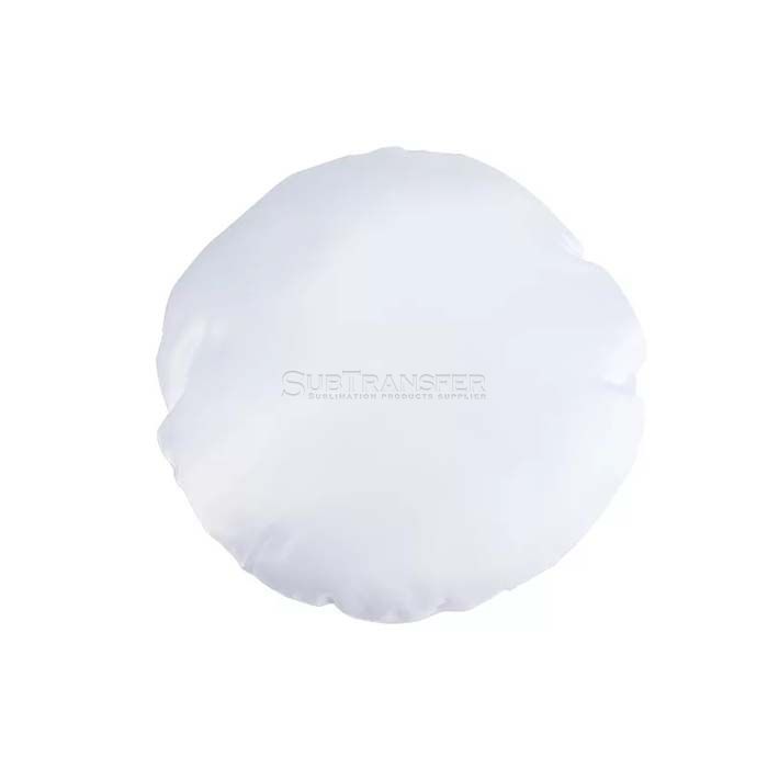 Sublimation White Round Pillow case