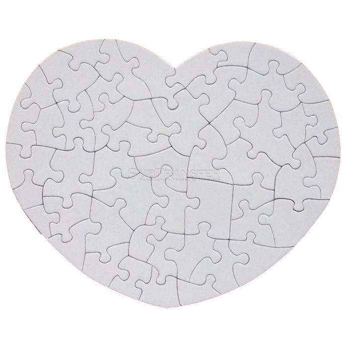 Sublimation Heart Jigsaw Puzzle P25