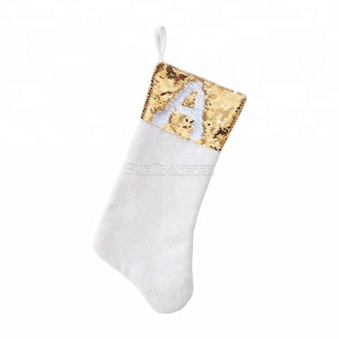 Sublimation Sequin Christmas Sock
