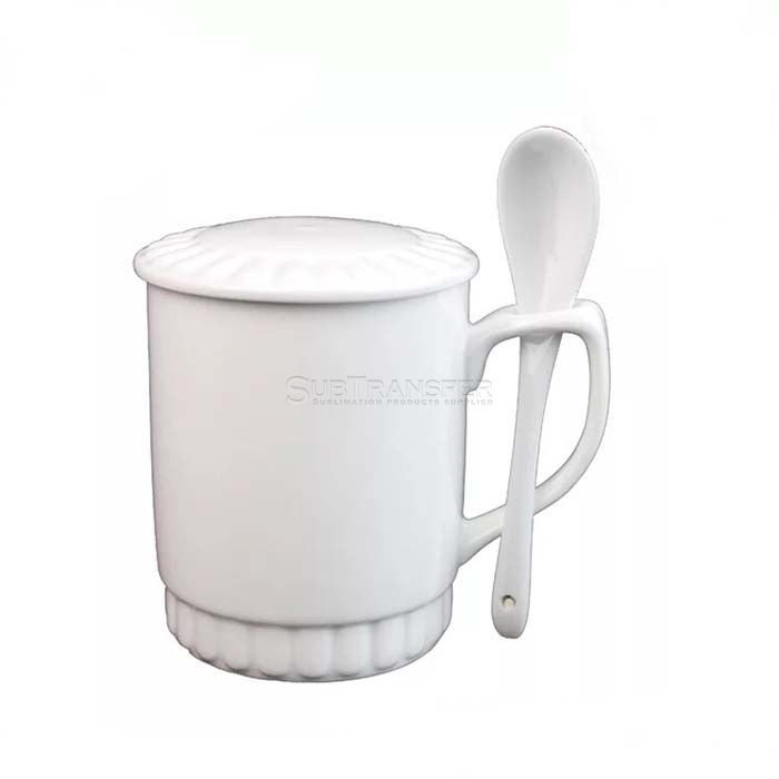 Sublimation Mug with Spoon