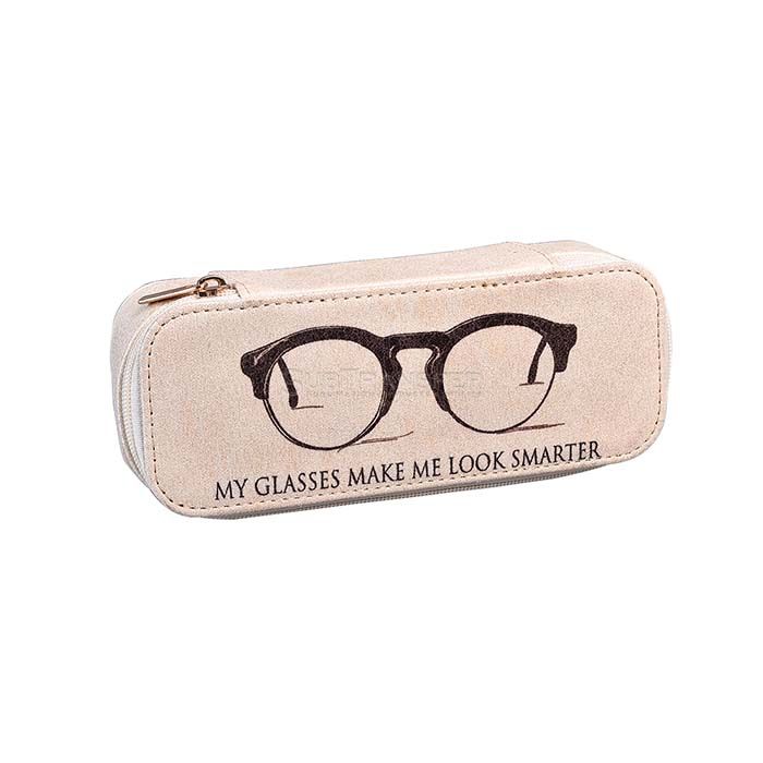 Sublimation Leather Glasses Case
