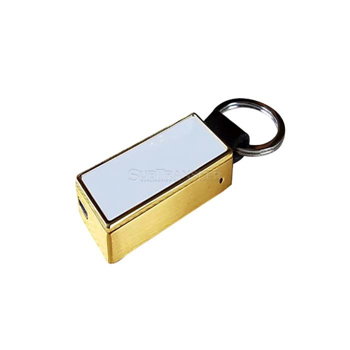 Sublimation USB Charging Lighter With Leather Keyring