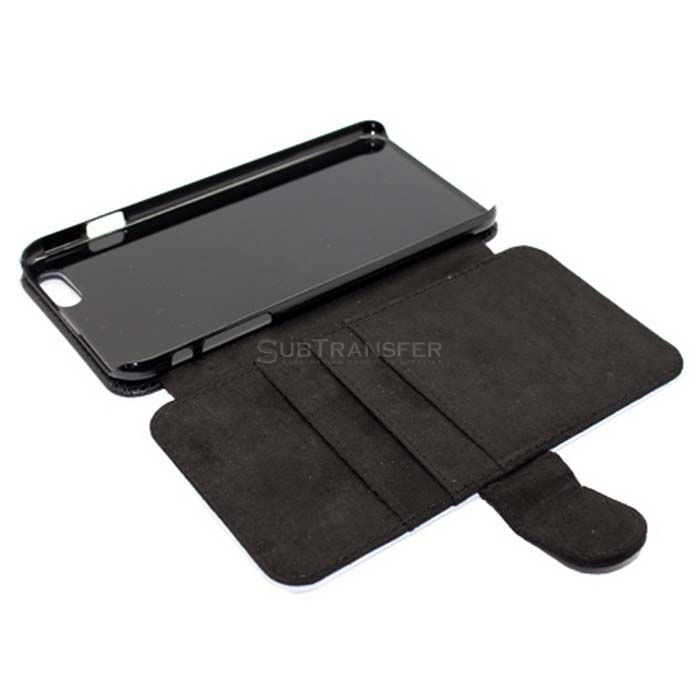 Sublimation Flip Leather Wallet Phone Case For Iphone6 Plus