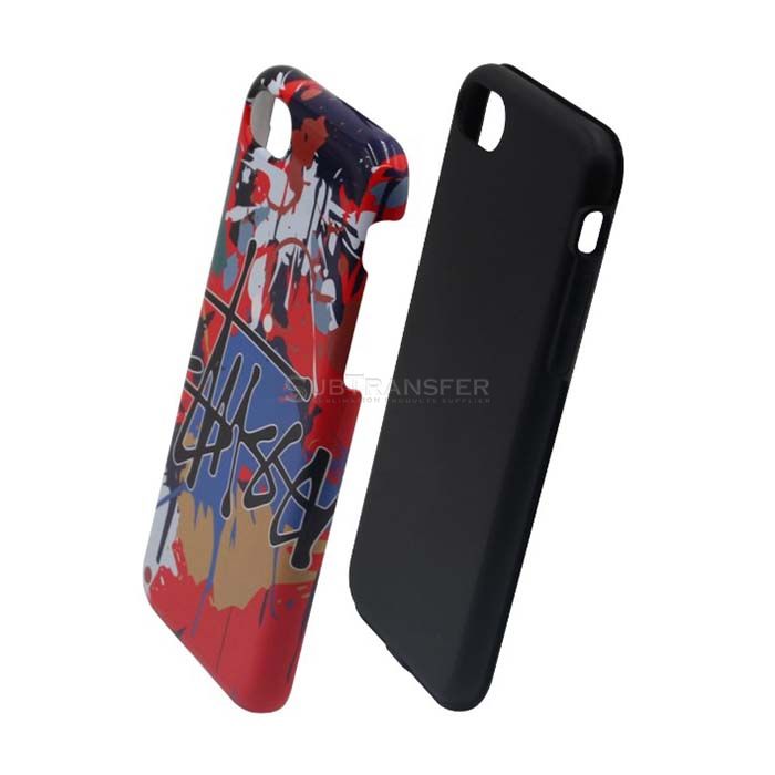 3D Sublimation Coating Tough Mobile Cover 2 in 1 For Iphone7