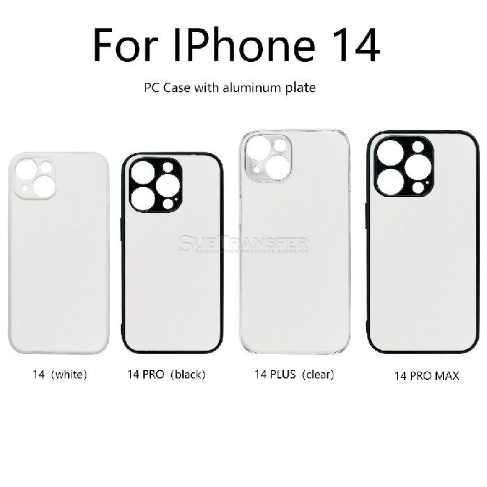 Blank High Quality Sublimation PC Plastic Case For Iphone14 