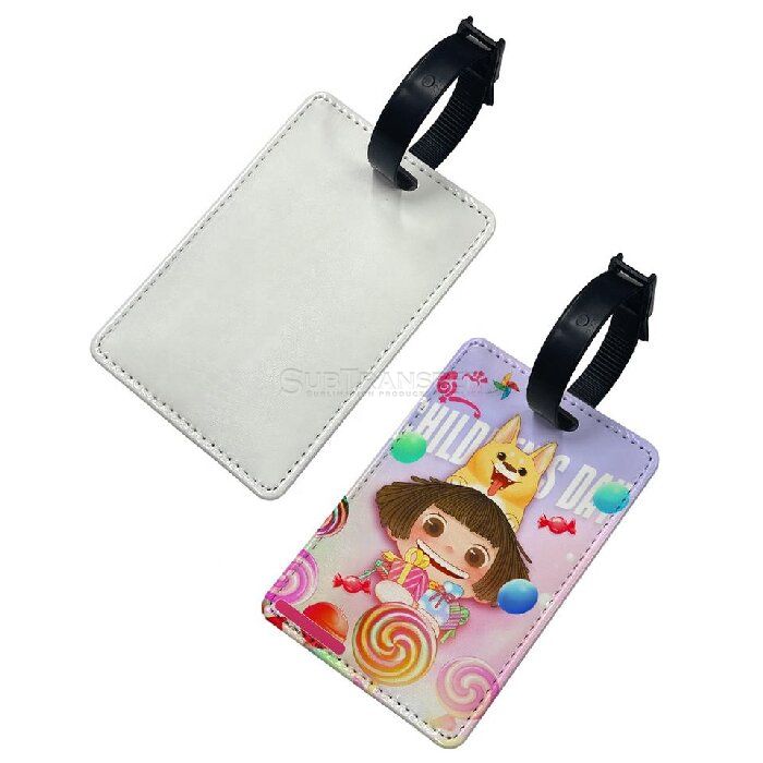 Sublimation Leather Luggage Tag