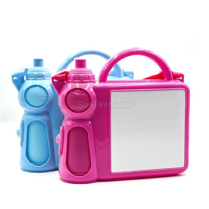 Sublimation Water Bottle With Lunch Box