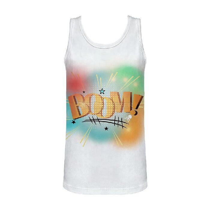 Sublimation White Tank Top