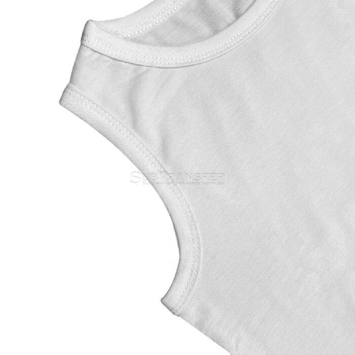 Sublimation White Tank Top For Kids