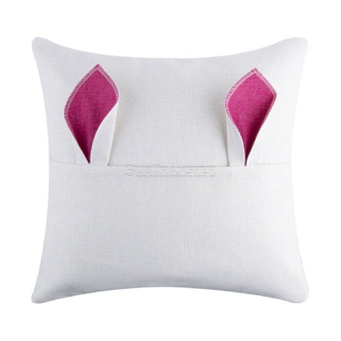 Sublimation Pillow Case With Rabbit Ears