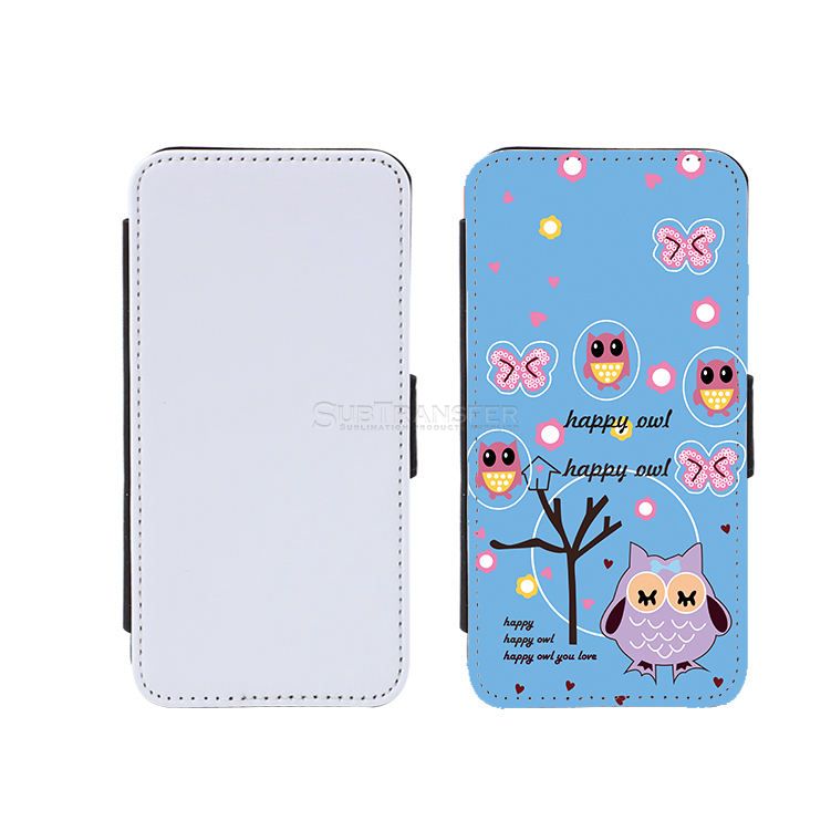 Sublimation Leather Flip Phone Case For Iphone12