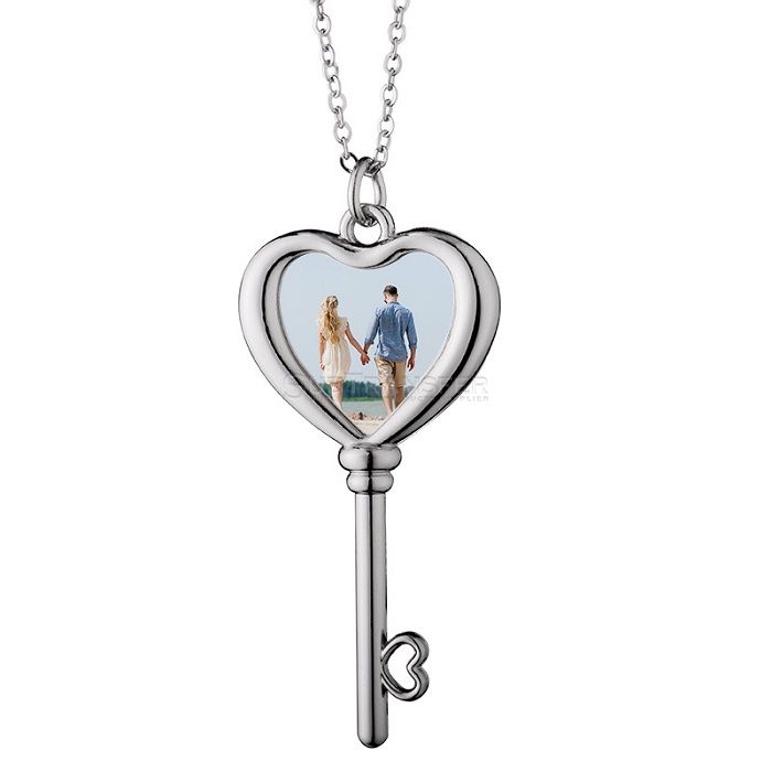 Sublimation Couples Valentine's Day Necklace