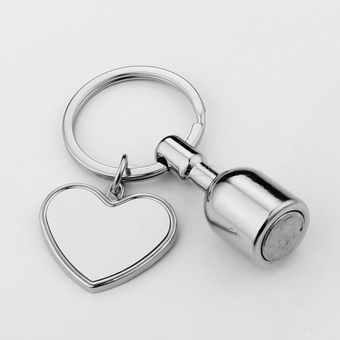 Sublimation Keyring With Magnet Suction 