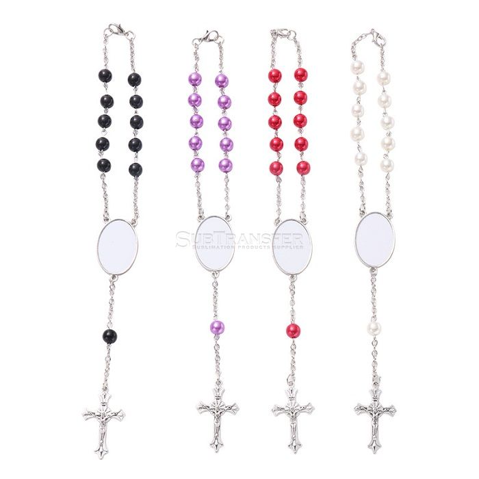 Sublimation Rosary Bracelet