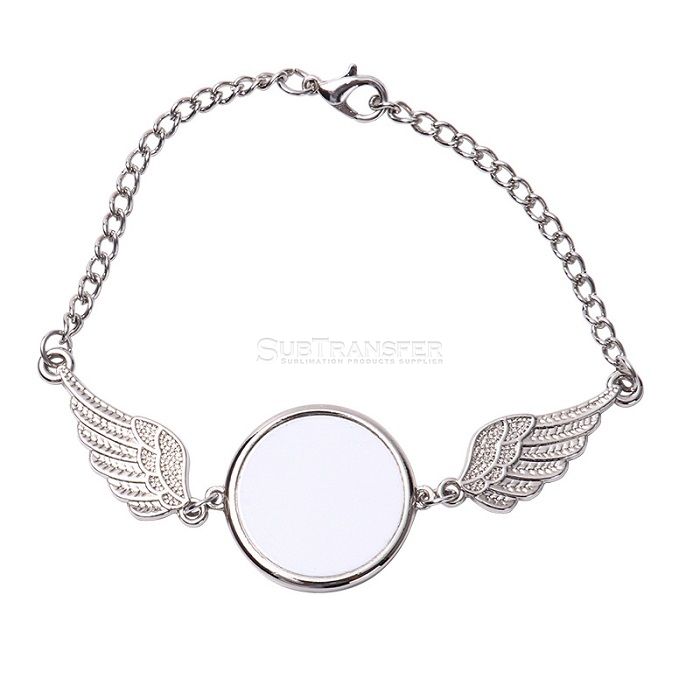 Sublimation Angel Wing Bracelet