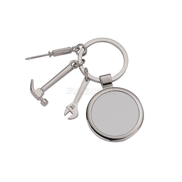 Sublimation Father's Day Tool Keyring Pendant