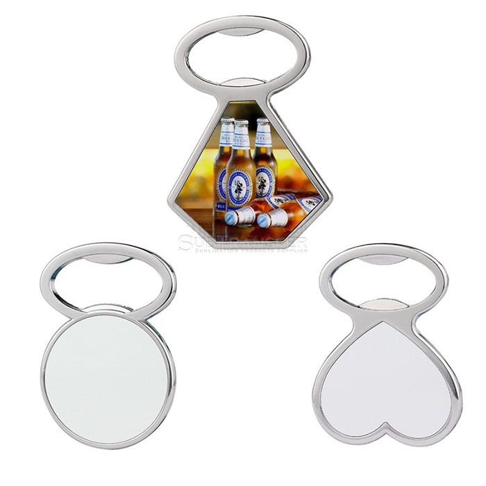 Sublimation Metal Bottle Opener With Magnetic