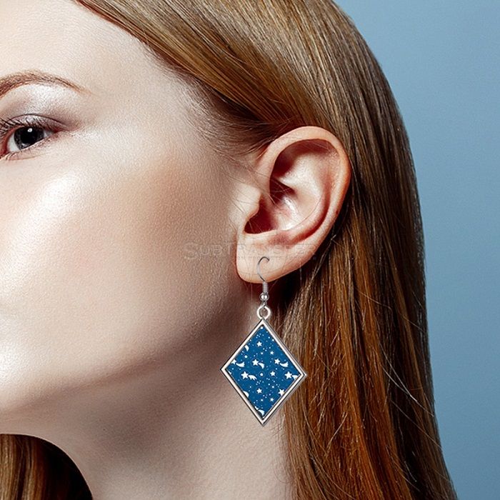 Sublimation Diamond Earring