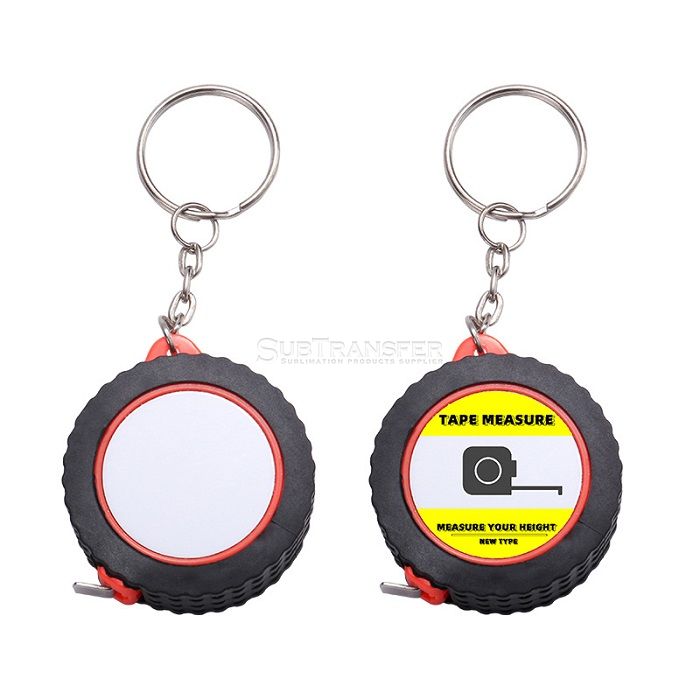 Sublimation Mini Measuring Tape With Keyring
