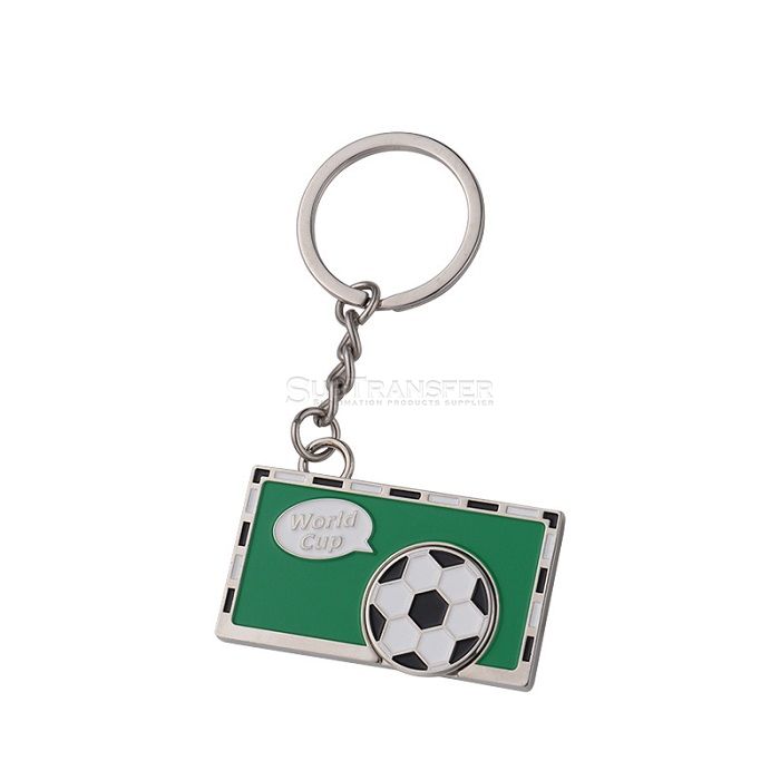 Sublimation World Cup Football Key Chain