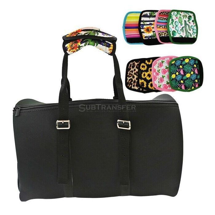 Sublimation Luggage Handle Gloves With Velcro