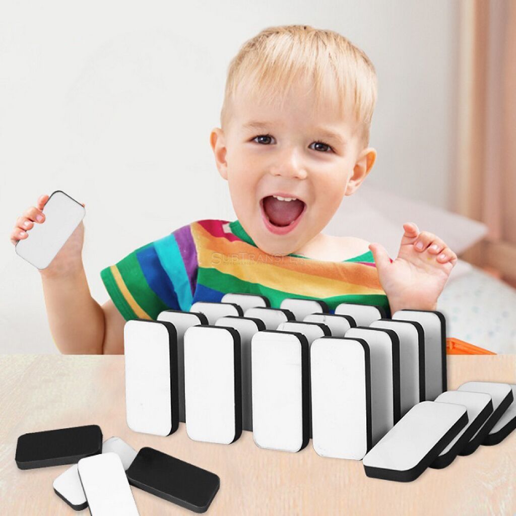 Sublimation Wooden Domino Intellectual Development Toys