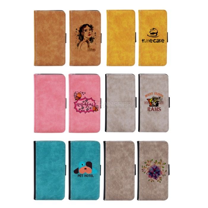 Sublimation Leather Flip Phone Case For Iphone14