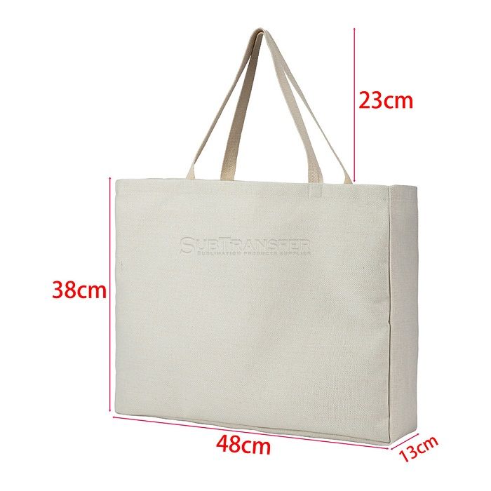 Sublimation Printable Linen Shopping Bag